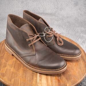 15522 Clark's Men's Bushacre 2 Beeswax Chukka Boot Size 9